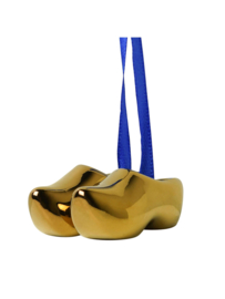 Kerstornament Klompjes goud