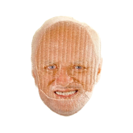 Hide the Pain Harold embleem