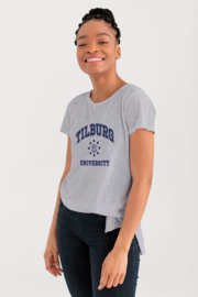 Tilburg University T-shirt grijs (official)