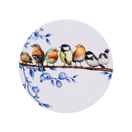 Onderzetters Bosvogels set van 4