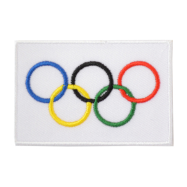 Embleem vlag Olympische Vlag