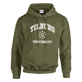 Tilburg University Hoodie legergroen (official)