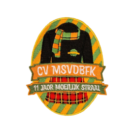 CV MSVDBFK - 11 jaor Moeilijk Straal embleem