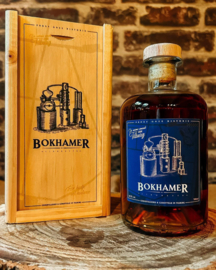 Bokhamer Likeur in kist