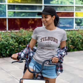 Tilburg University pakket - bordeaux hoodie & grijs t-shirt (2024-2025)