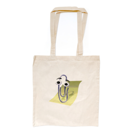 Retro Clippy totebag