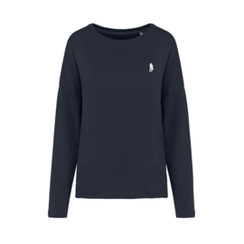 Ôot Ketuur Damessweater Loose-fit - Navy/Donkerblauw