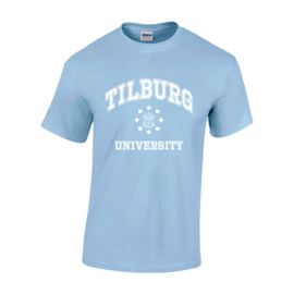 Tilburg University T-shirt lichtblauw (official)
