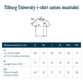 Tilburg University pakket - bordeaux hoodie & grijs t-shirt (2024-2025)