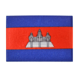 Embleem vlag Cambodja