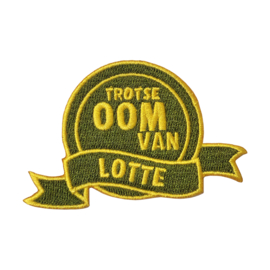Gepersonaliseerde emblemen - Trotse oom van...