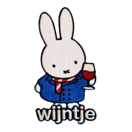 Wijntje embleem (rood-wit)