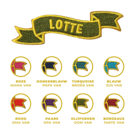 Gepersonaliseerde emblemen - Extra lint