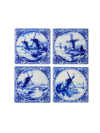 Onderzetters Molens, set van 4