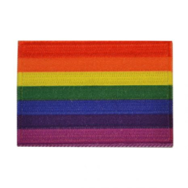 Embleem vlag Regenboog/Rainbow