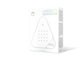 Lakesidebox Wit - meergeluiden met sensor