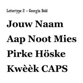 Geborduurde Officiële Groen-Oranje Sjaal