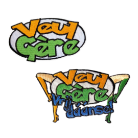 Veul Gère emblemen set - Logo + Vrij Dáánse