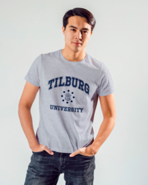 Tilburg University T-shirt grijs (official)