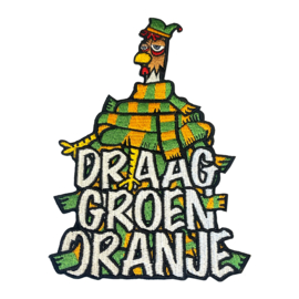 Nostalgieten - Draag Groen-Oranje! embleem