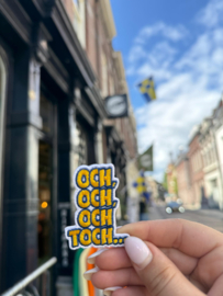 Och, och, och toch... embleem