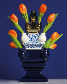 Stapelgekte - Donkerblauw - Top