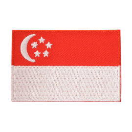Embleem vlag Singapore