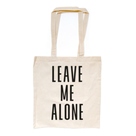 Leave Me Alone totebag