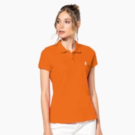 Ôot Ketuur Dames Polo - Oranje