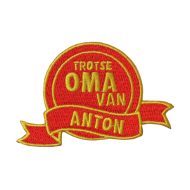 Gepersonaliseerde emblemen - Trotse oma van...