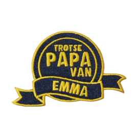 Gepersonaliseerde emblemen - Trotse papa van...