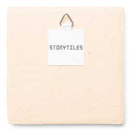 StoryTiles - Samen de zon zien zakken - 10x10cm
