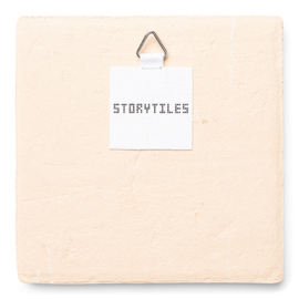 StoryTiles - Beschut Door Blaadjes - 10x10cm