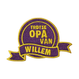 Gepersonaliseerde emblemen - Trotse opa van...