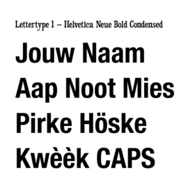 Geborduurde Officiële Groen-Oranje Sjaal