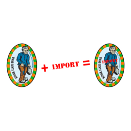 IMPORT Rugembleem van Kruikenstad
