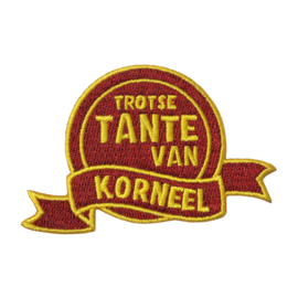 Gepersonaliseerde emblemen - Trotse tante van...