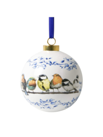 Kerstbal Bosvogels (8 cm)