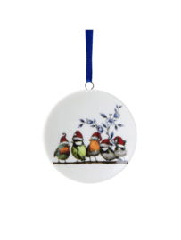 Kerstornament Bosvogels (6 cm)