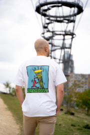 Tilburgse Street-art T-shirts - Kermis (wit)