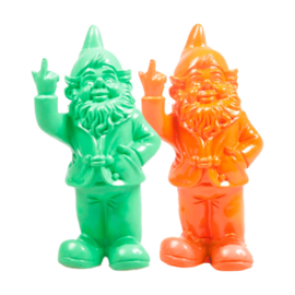 Kebout'r set Groen-Oranje, 20 cm hoog