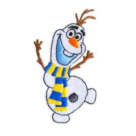 Olaf embleem (blauw-geel)