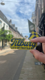 Tilburg magneet van textiel