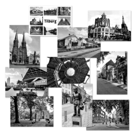 Ansichtkaarten foto's Tilburg - set van 10