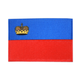 Embleem vlag Liechtenstein