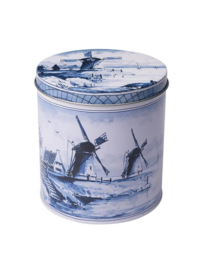 Stroopwafelblik Molen inclusief 8 stroopwafels