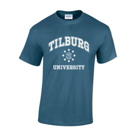 Tilburg University T-shirt staalblauw (official)