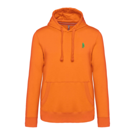 Ôot Ketuur Oranje Hoodie met Groene Kruik