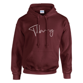 Tilburg Hoodie - Unisex - Wijnrood