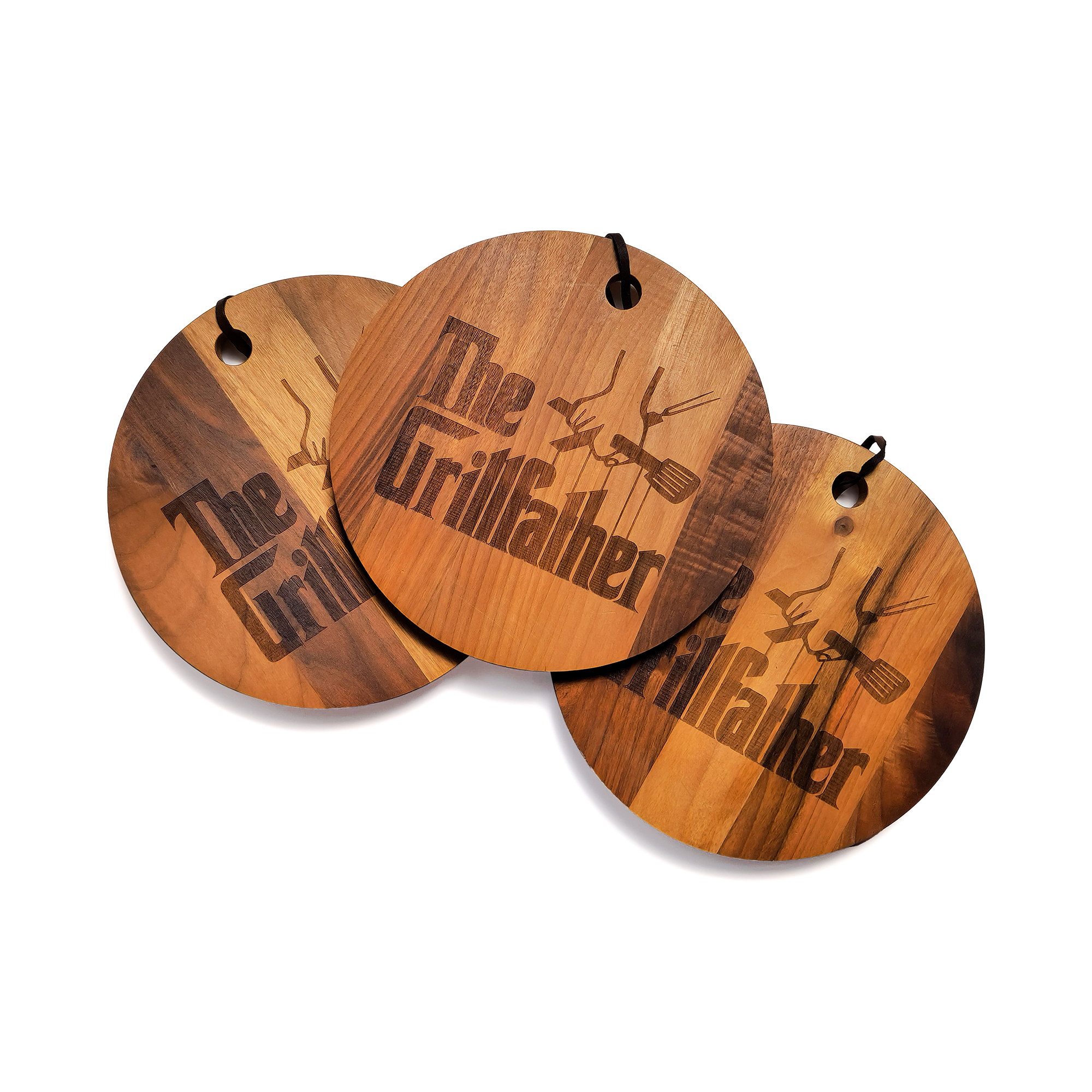 Borrelplank rond 24cm - The Grillfather